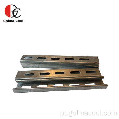 Perfil de aço galvanizado de metal laminado a quente canal C